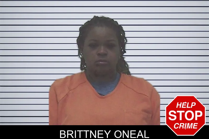 Brittney Oneal mugshot