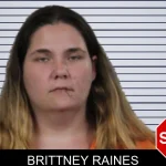 Brittney Raines mugshot