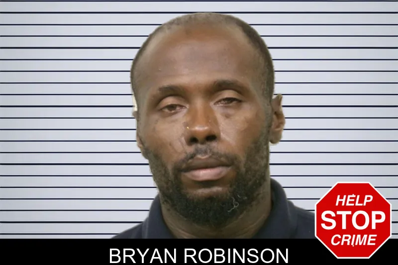 Bryan Robinson mugshot