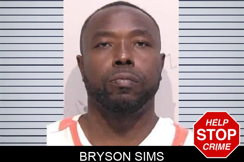 Bryson Sims mugshot