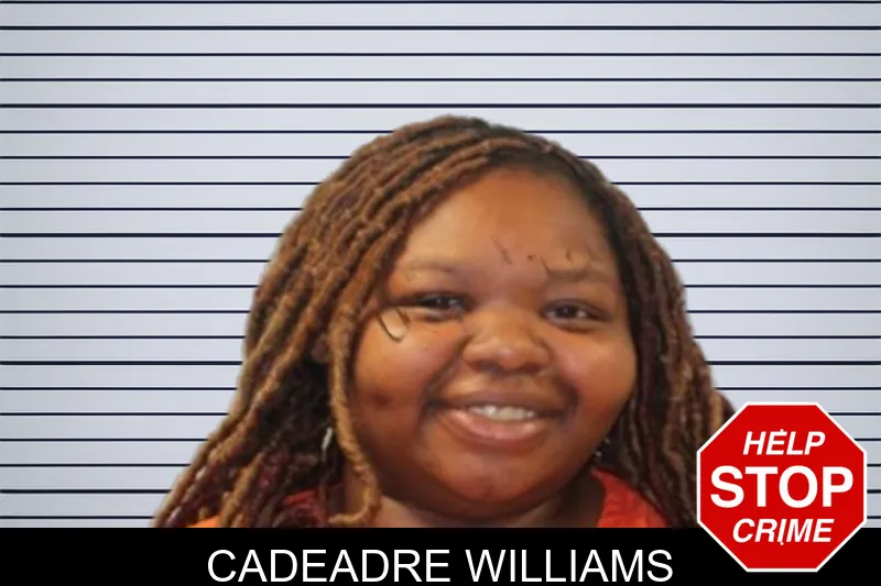 Cadeadre Williams mugshot