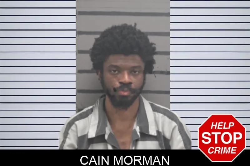 Cain Morman mugshot