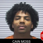 Cain Moss mugshot