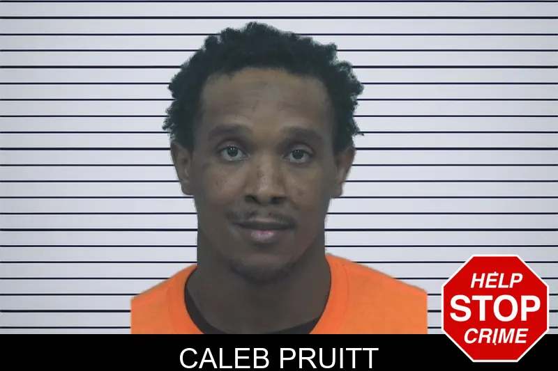 Caleb Pruitt mugshot