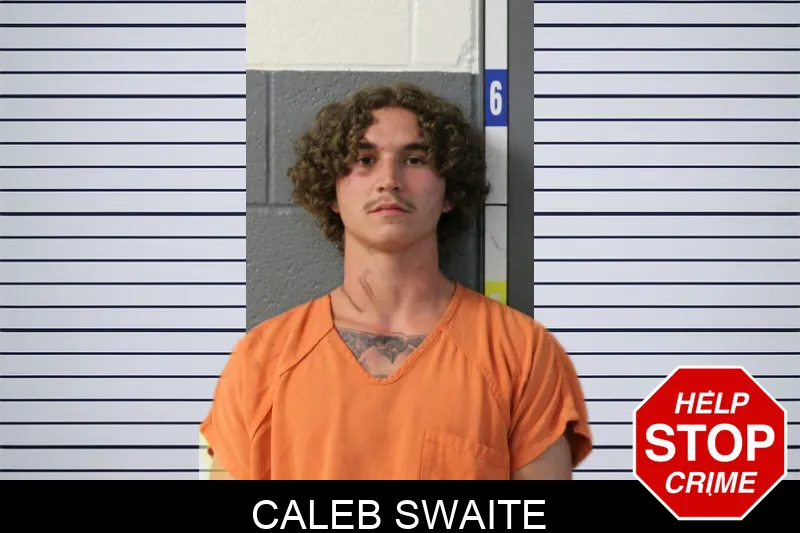 Caleb Swaite mugshot