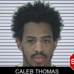 Caleb Thomas mugshot