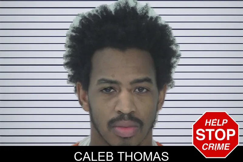 Caleb Thomas mugshot