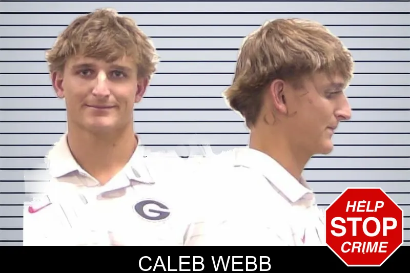 Caleb Webb mugshot