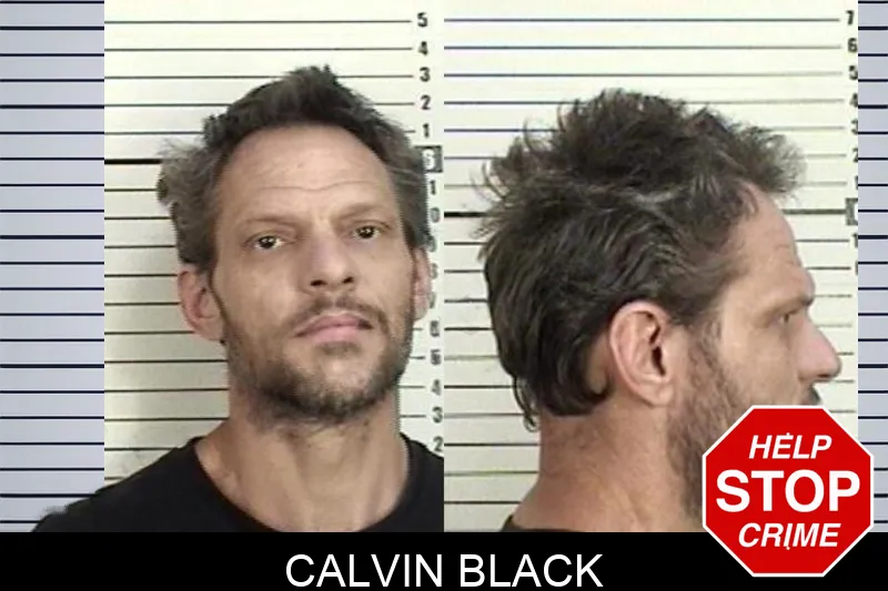 Calvin Black mugshot