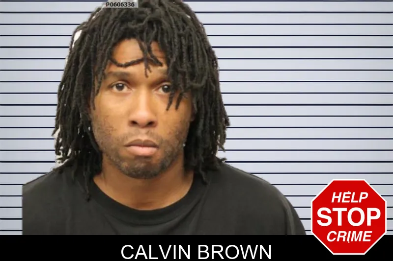 Calvin Brown mugshot
