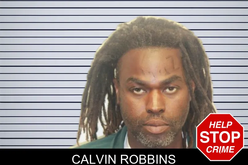 Calvin Robbins mugshot