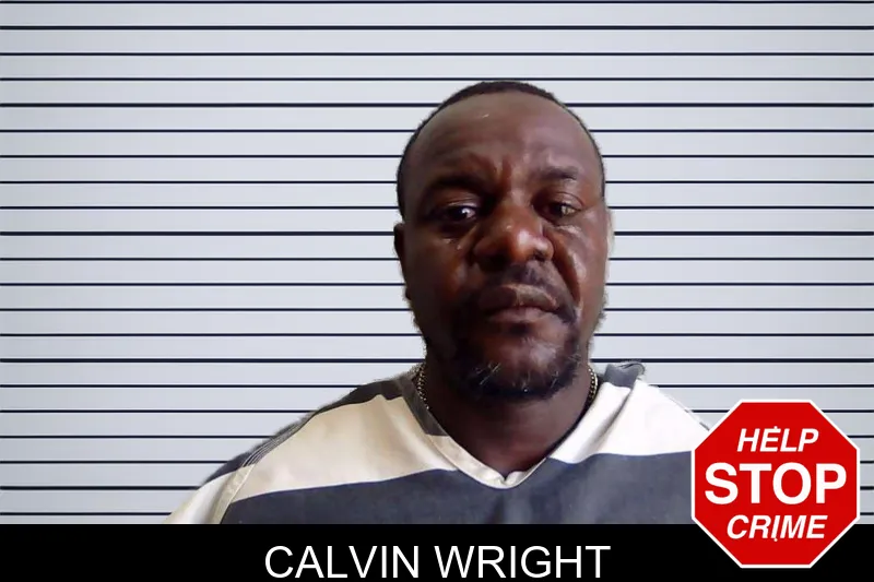 Calvin Wright mugshot