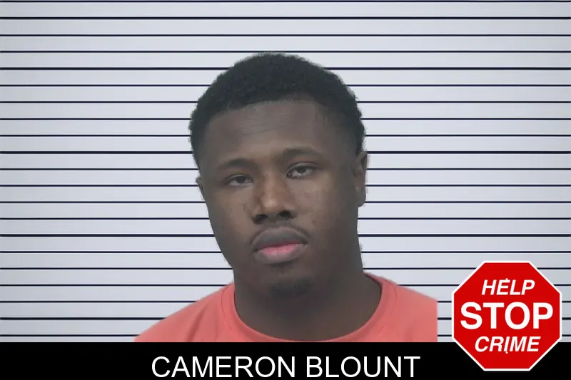 Cameron Blount mugshot