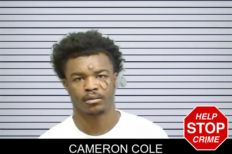 Cameron Cole mugshot