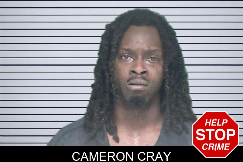 Cameron Cray mugshot