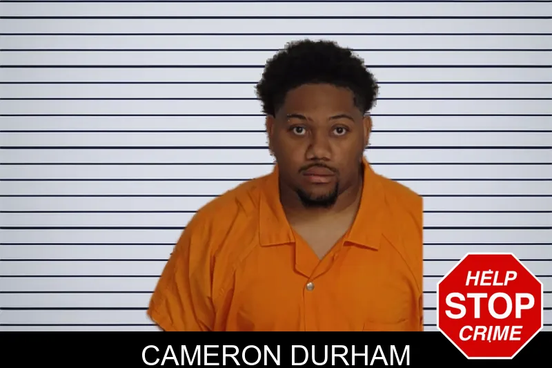 Cameron Durham mugshot