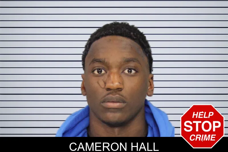 Cameron Hall mugshot