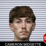 Cameron Midgette mugshot