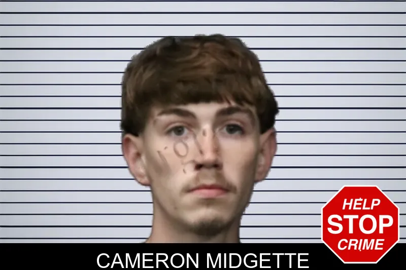 Cameron Midgette mugshot