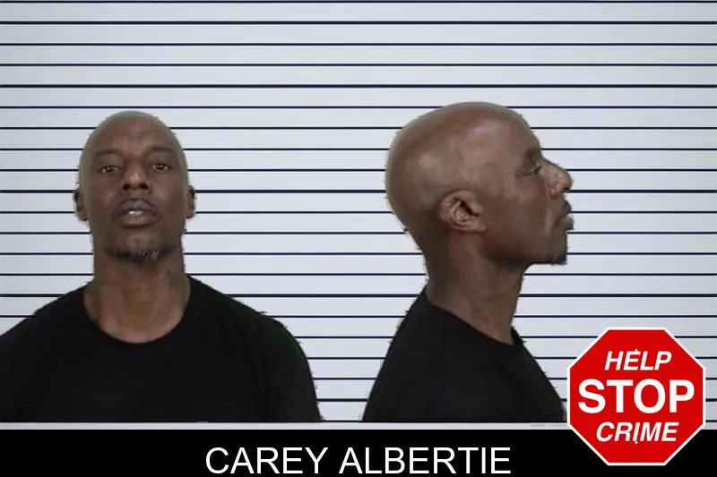 Carey Albertie mugshot