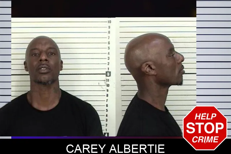 Carey Albertie mugshot