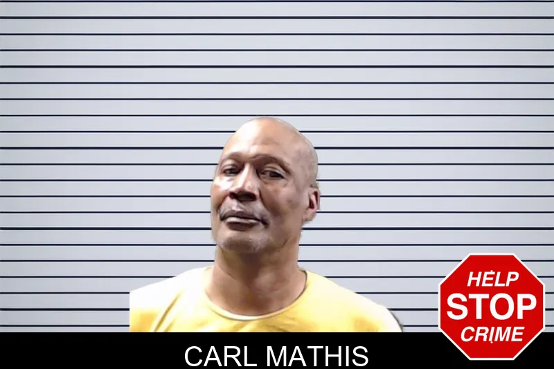 Carl Mathis mugshot