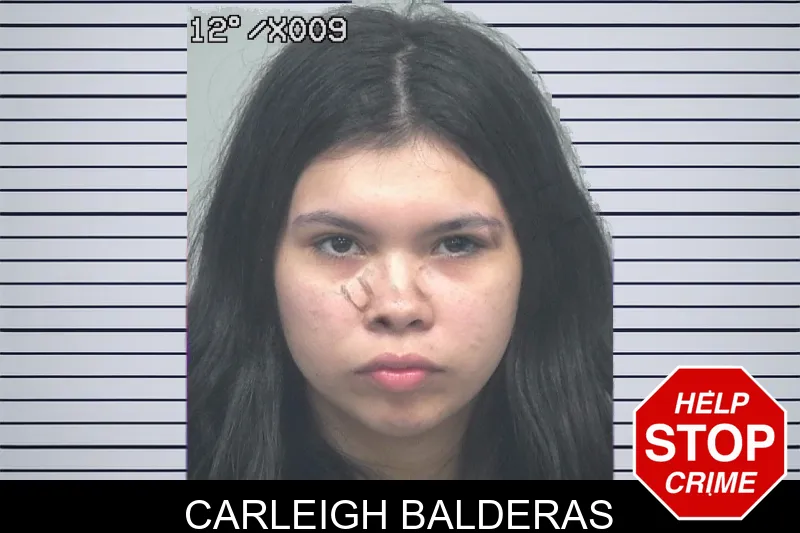 Carleigh Balderas mugshot