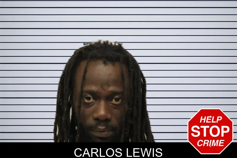 Carlos Lewis mugshot