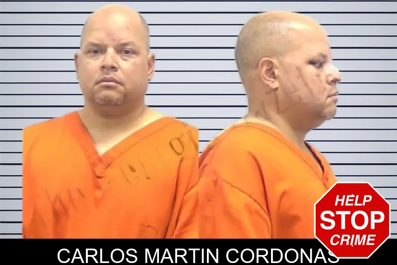 Carlos Martin Cordonas mugshot