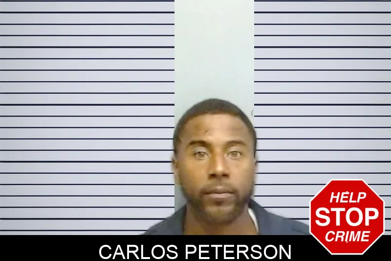 Carlos Peterson mugshot