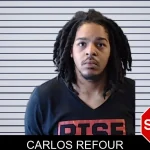 Carlos Refour mugshot