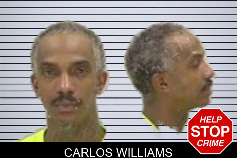 Carlos Williams mugshot