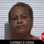 Carma Evans mugshot