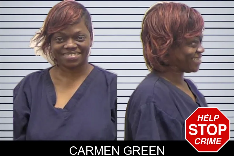 Carmen Green mugshot