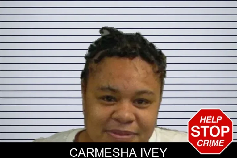 Carmesha Ivey mugshot – Upson County , Georgia Carmesha Ivey