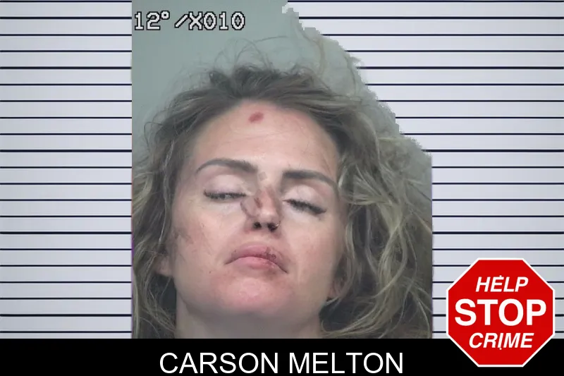Carson Melton mugshot
