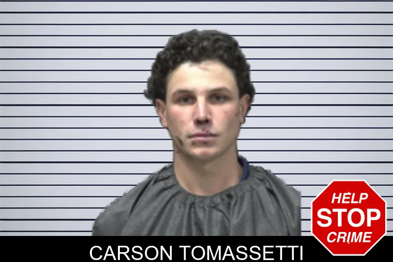 Carson Tomassetti mugshot