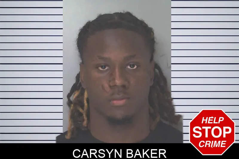 Carsyn Baker mugshot