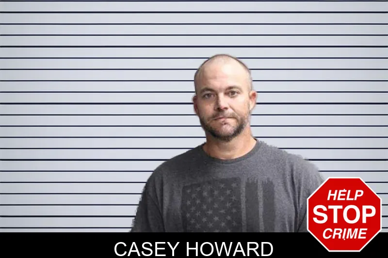 Casey Howard mugshot