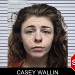 Casey Wallin mugshot