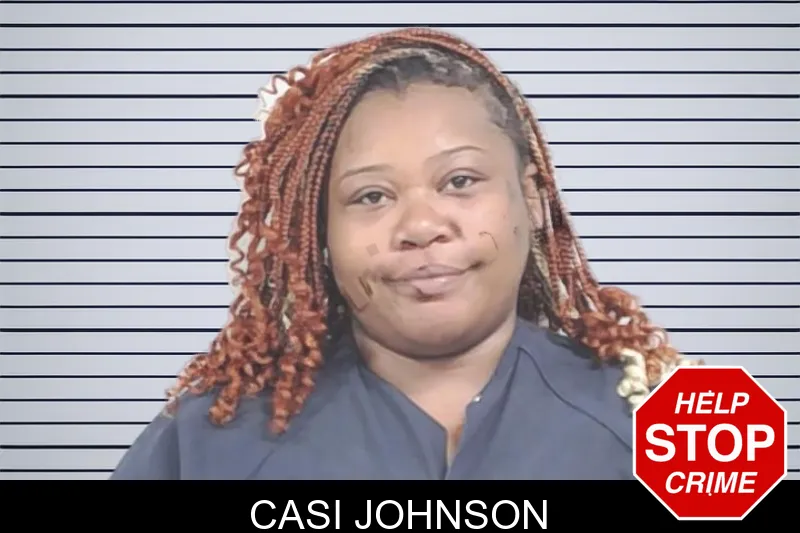 Casi Johnson mugshot