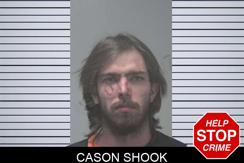 Cason Shook mugshot