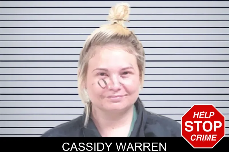 Cassidy Warren mugshot