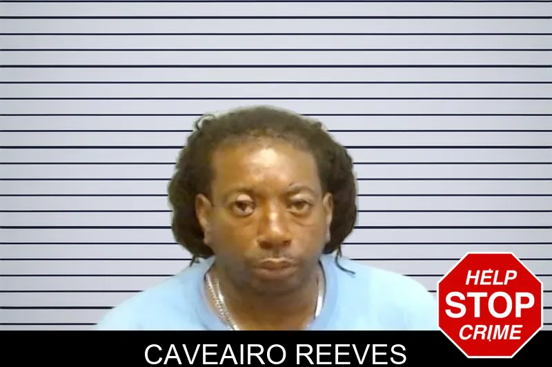 Caveairo Reeves mugshot