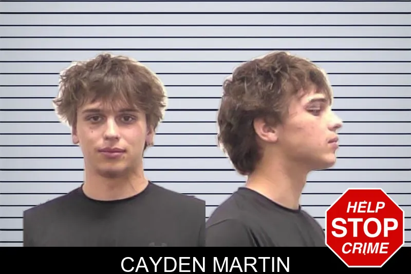 Cayden Martin mugshot