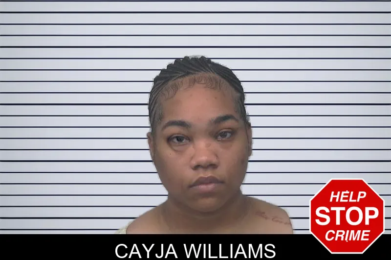 Cayja Williams mugshot