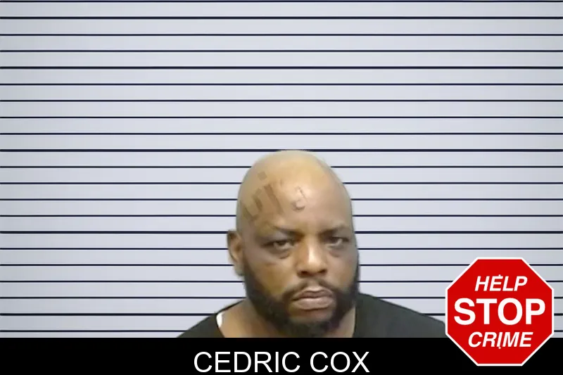 Cedric Cox mugshot