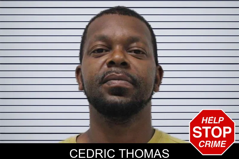 Cedric Thomas mugshot