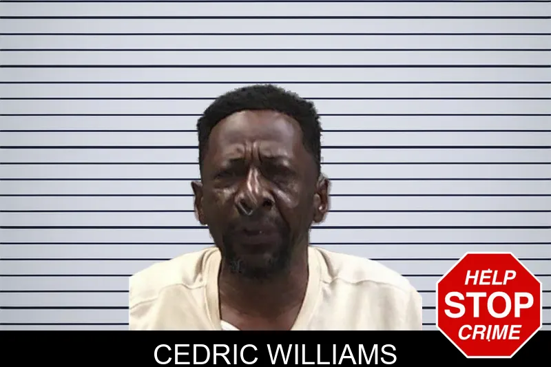 Cedric Williams mugshot