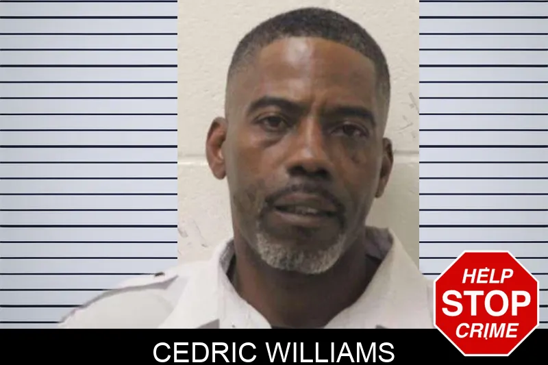 Cedric Williams mugshot